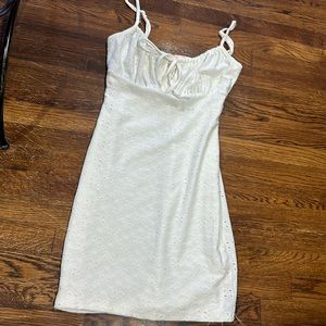 White Mini dress